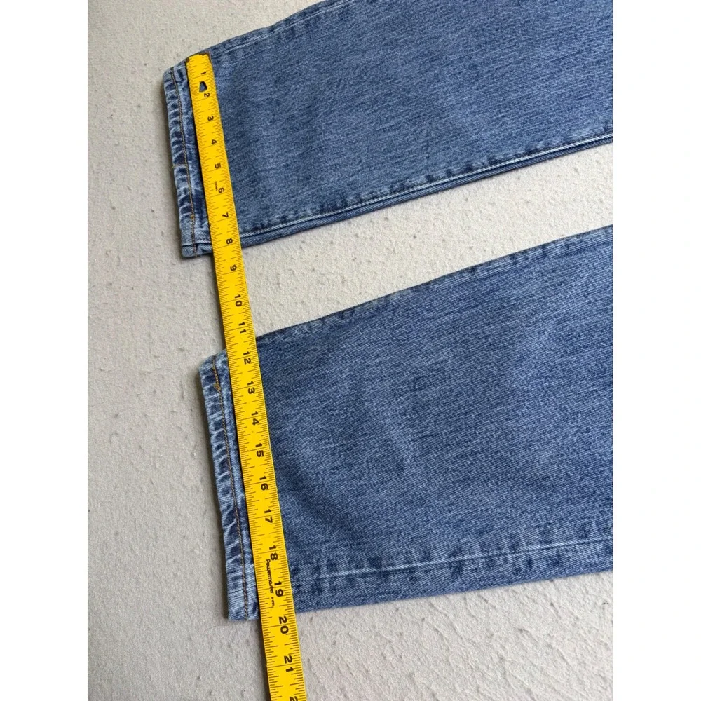 Levi's 501 Original Fit Jeans Mens 32x30 Blue Straight Leg Button Fly Denim